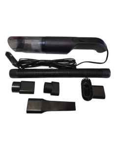 Aspiradora Pervoy Alambrica Para Vehiculos Color Negro