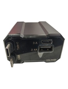 Cargador Retractil Para Coche, Cargador Usb C 4 En 1 De 60 W