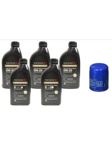 Aceite Y Filtro Para Honda Acura Sintético...