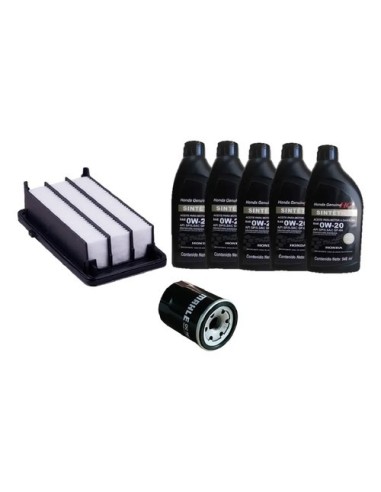 Kit Filtro De Aire Y Cambio De Aceite Honda...