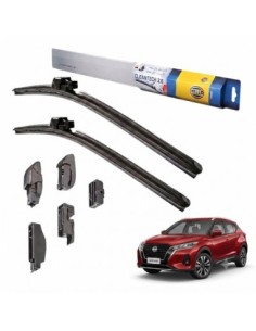 Plumas limpiadoras Nissan Kicks 26"/14" Hella.