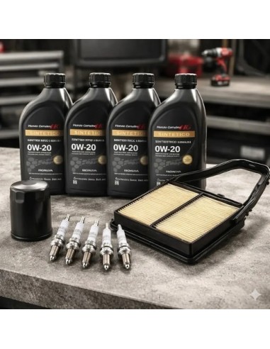 Kit De Afinacion Con Sintetico Honda Civic 1.7...
