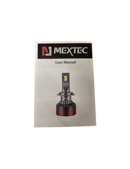 Kit de Focos LED H7 delanteros una posición 9500LM 100W 9-32V