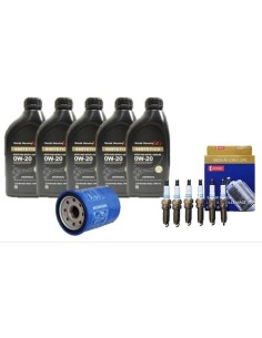 Kit Filtro De Aceite Con Bujias Para Honda/acura (2008-2020)