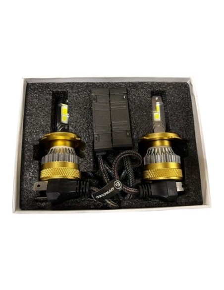 Kit de Focos LED H4  Alta y Baja 9500LM 100W