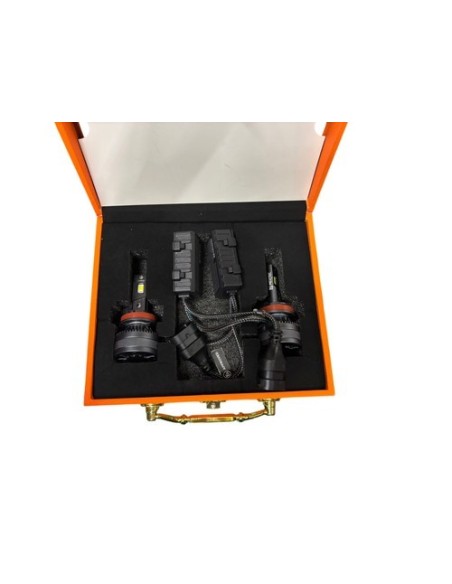 Kit de Focos LED H11/H8/H9 delanteros 6500LM 60W 9-32V