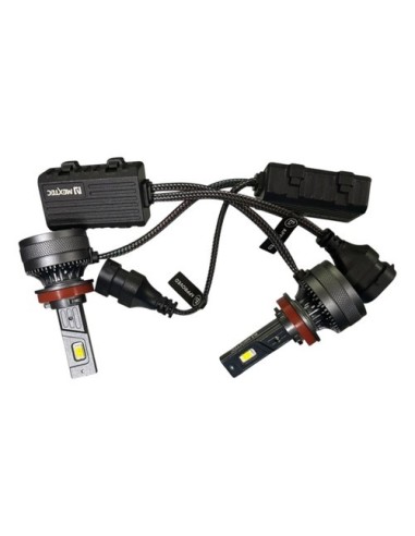 Kit de Focos LED H11/H8/H9 delanteros 6500LM...