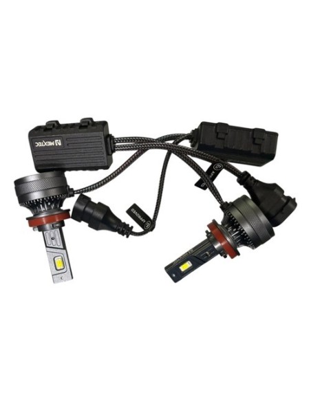 Kit de Focos LED H11/H8/H9 delanteros 6500LM 60W 9-32V