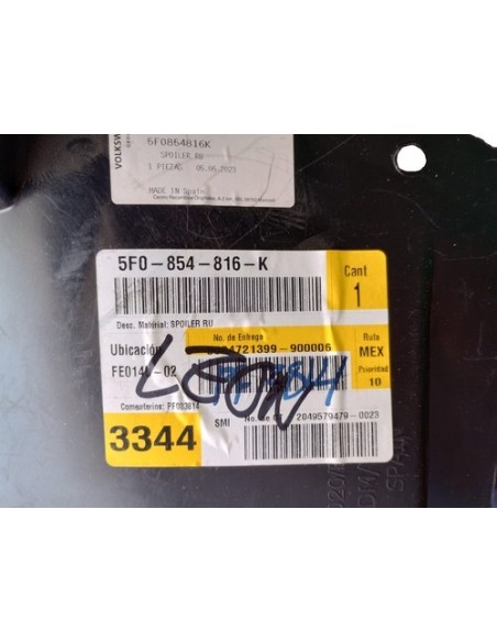 Lodera INTERIOR FRONTAL Del Der Seat Leon 2013-2020 Original