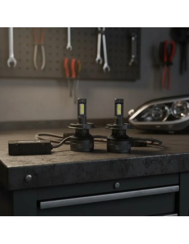 Focos Led Alta Y Baja Luces H4 Mextec