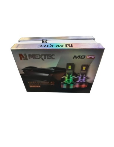 Focos De Faros Led 9005/9006 Mextec Alta Calidad