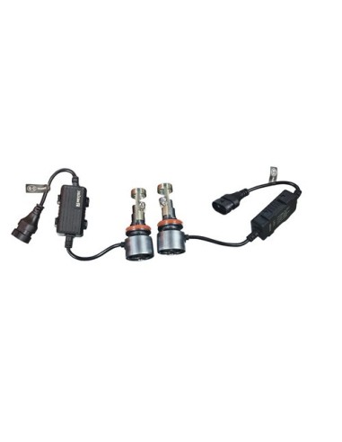Focos Led Con Lupa H11 Mextec