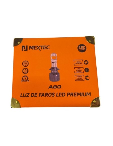 Focos Led Con Lupa H11 Mextec