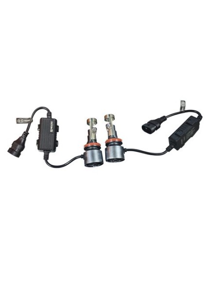 Focos Led Con Lupa H11 Mextec