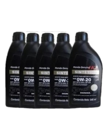 Kit Cambio De Aceite Motor Y Transmision Honda Original