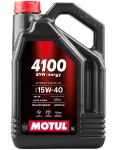 GARRAFA 5L ACEITE MULTIGRADO 15W40 MOTUL 4100
