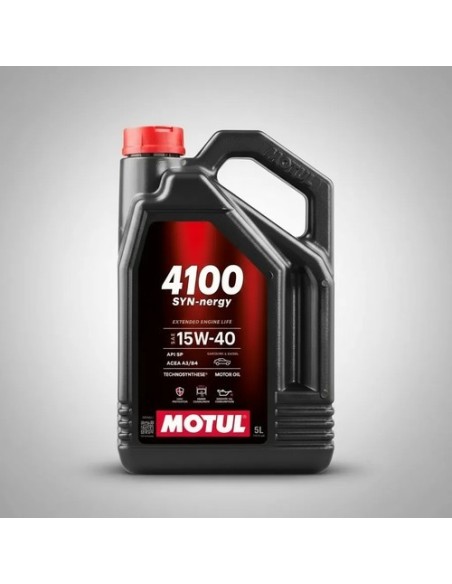 GARRAFA 5L ACEITE MULTIGRADO 15W40 MOTUL 4100