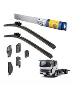 Plumas Limpiaparabrisas Delanteras Jac X350 2021-2025