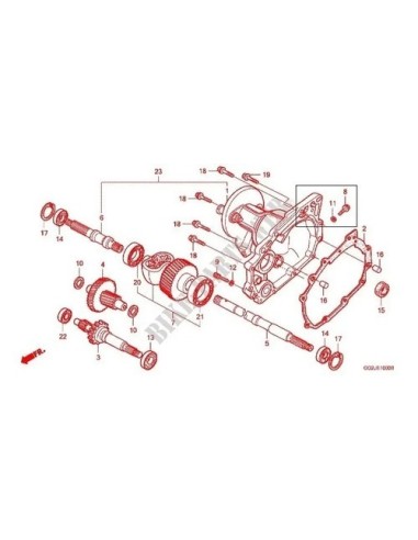 Arandela Sellado 8mm Original Honda Spacy 125...