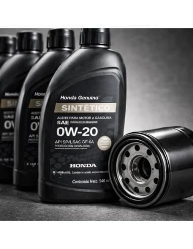 Aceite Sintético 5 Litros Honda 0w20 Y Filtro...