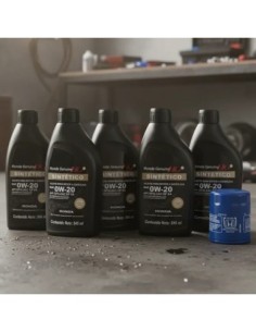 Aceite Honda Sintético 0w20 Y Filtro De Aceite 6 Litros