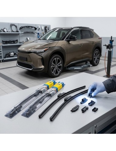 Plumas Limpiaparabrisas Delanteras Toyota Bz4x...