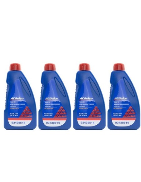 CAMBIO DE ACEITE PARA AUTOS GM 4 CIL, 4 LTS Y FILTRO PF47 ORIGINAL ACDELCO