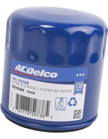 CAMBIO DE ACEITE PARA AUTOS GM 4 CIL, 4 LTS Y FILTRO PF47 ORIGINAL ACDELCO