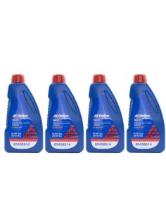 KIT DE CAMBIO DE ACEITE 20W50 ACDELCO 4 PZ