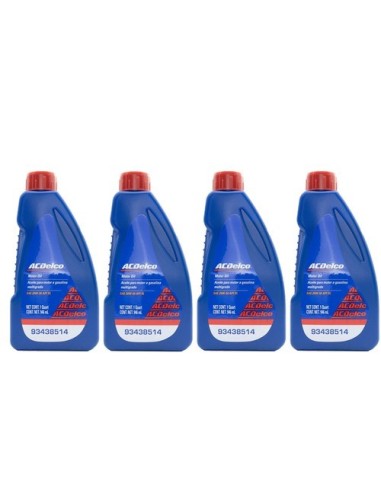 KIT DE CAMBIO DE ACEITE 20W50 ACDELCO 4 PZ