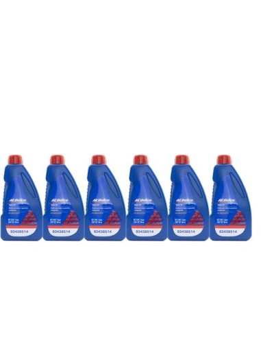 KIT CAMBIO DE ACEITE 20W50 ACDELCO 6 PZ